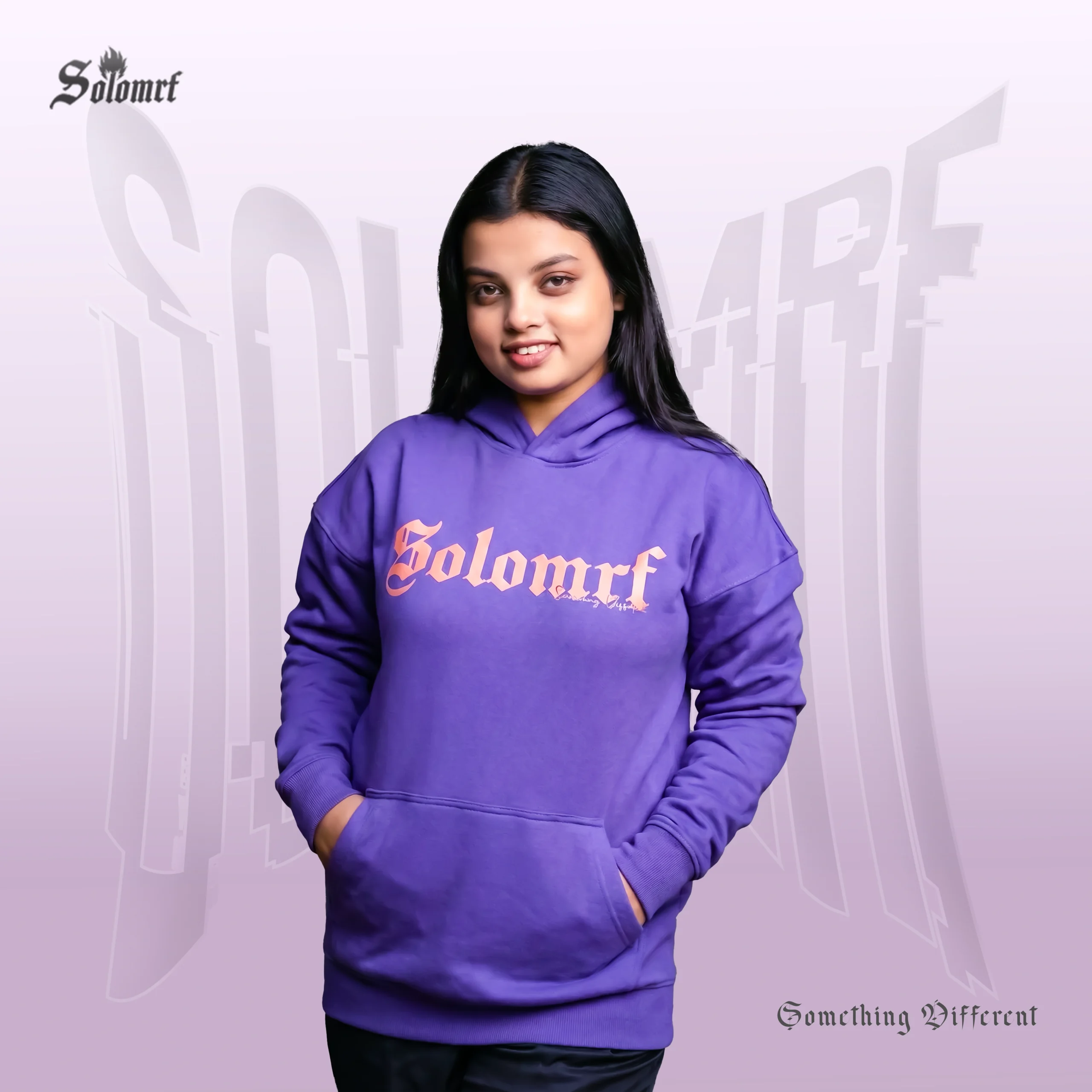 SOLOMRF Pastel Dream Hoodie – Lavender