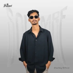 Executive Shirt — Midnight Black